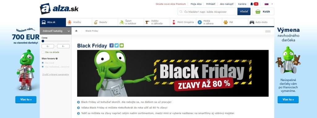 Alza Black Friday