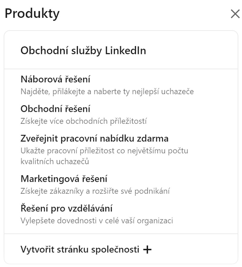 Vytvoriť firemný profil na LinkedIn je jednoduché